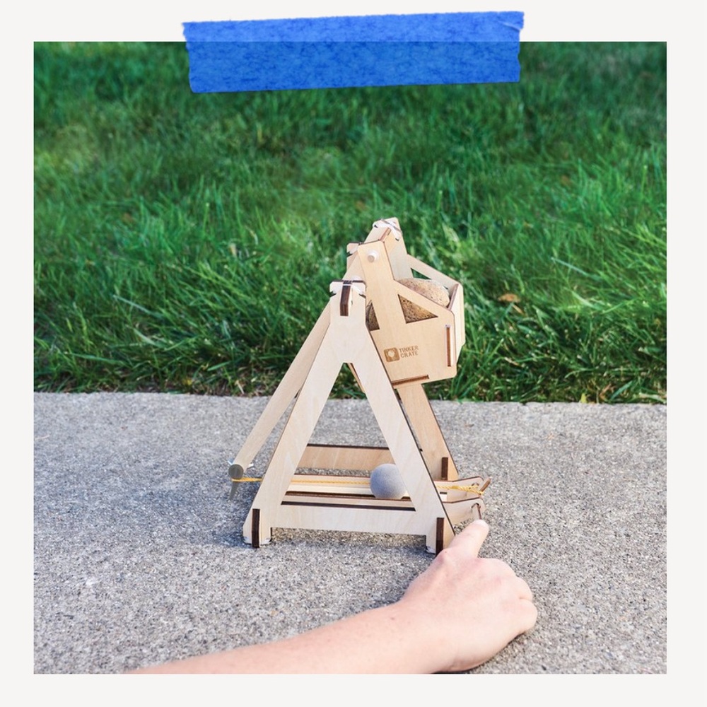 KiwiCo Tinker Crate - Make Your Own Trebuchet